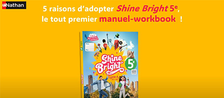 Couverture de Shine Bright 5e avec un titre